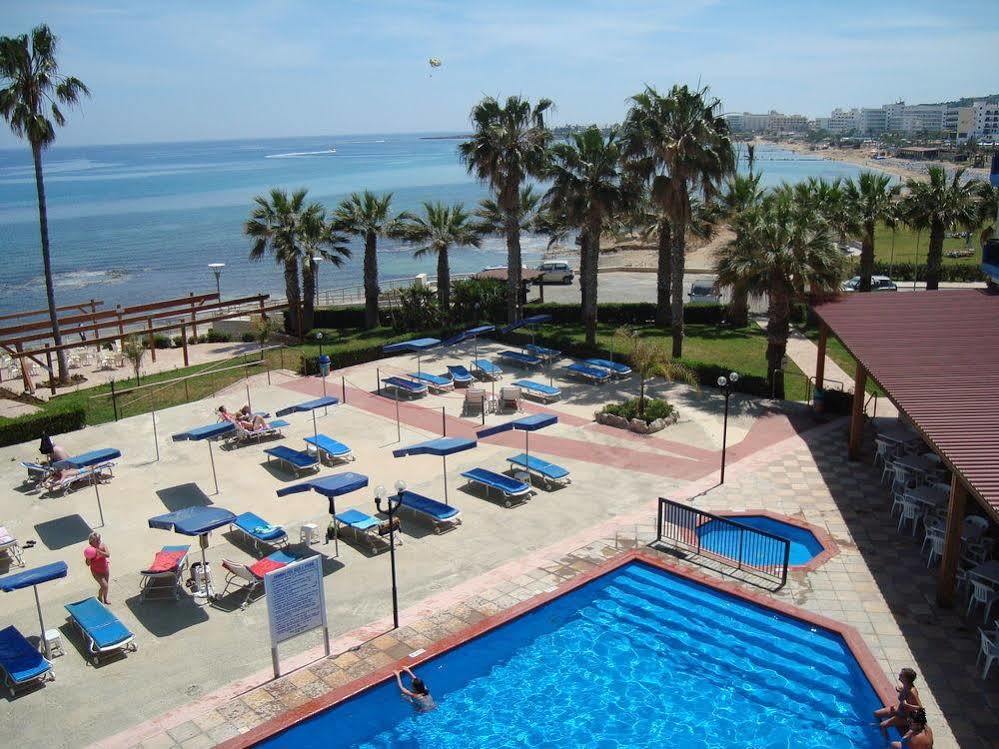 Evalena Beach Hotel Protaras Bagian luar foto